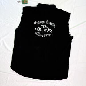 Orange County Choppers OCC Sleeveless Biker Shirt - XL